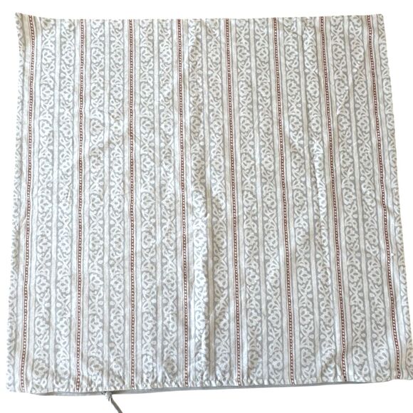 Pottery Barn Dot Medallion Reversible Cotton Euro Sham 26x26" Square Sea Glass - Picture 2 of 9